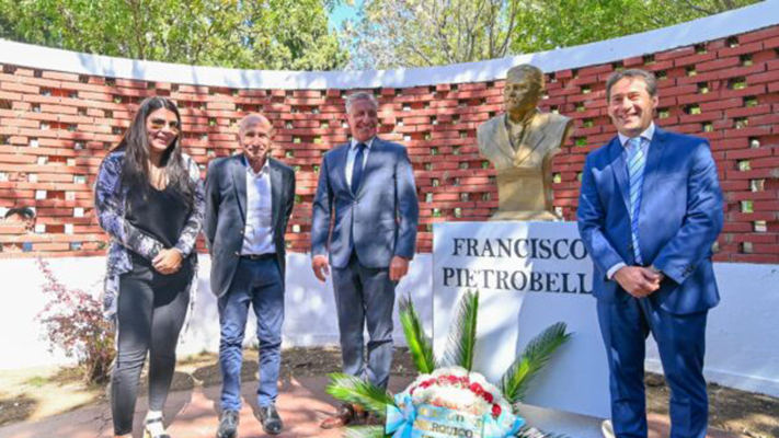 Homenaje a Francisco Pietrobelli en el 122° Aniversario de Comodoro Rivadavia