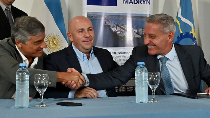 Arcioni reconoció que puertos y energía son cruciales para el desarrollo de Chubut