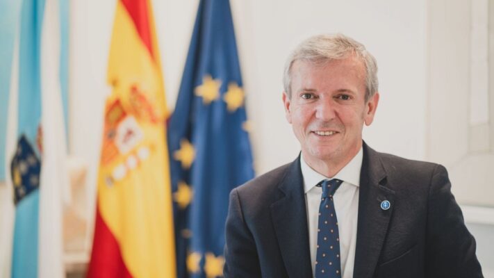El presidente de la Xunta de Galicia llega a Puerto Madryn
