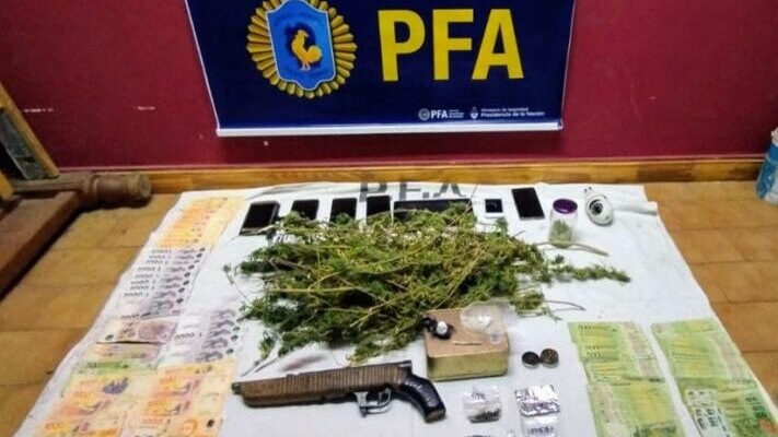 La Policía Federal secuestró gran cantidad de droga en Madryn