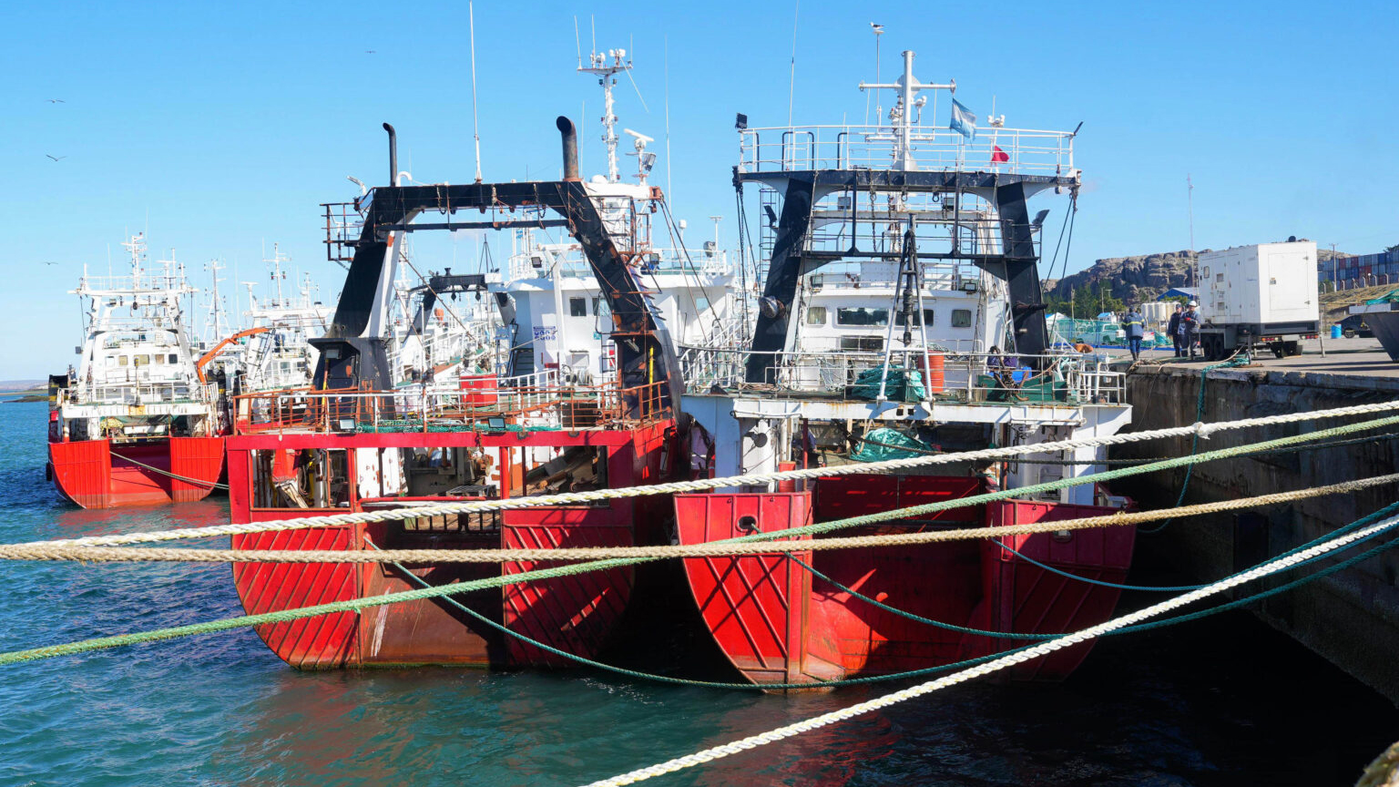 Sin avances: Fracasó la reunión y sigue paralizada la pesca