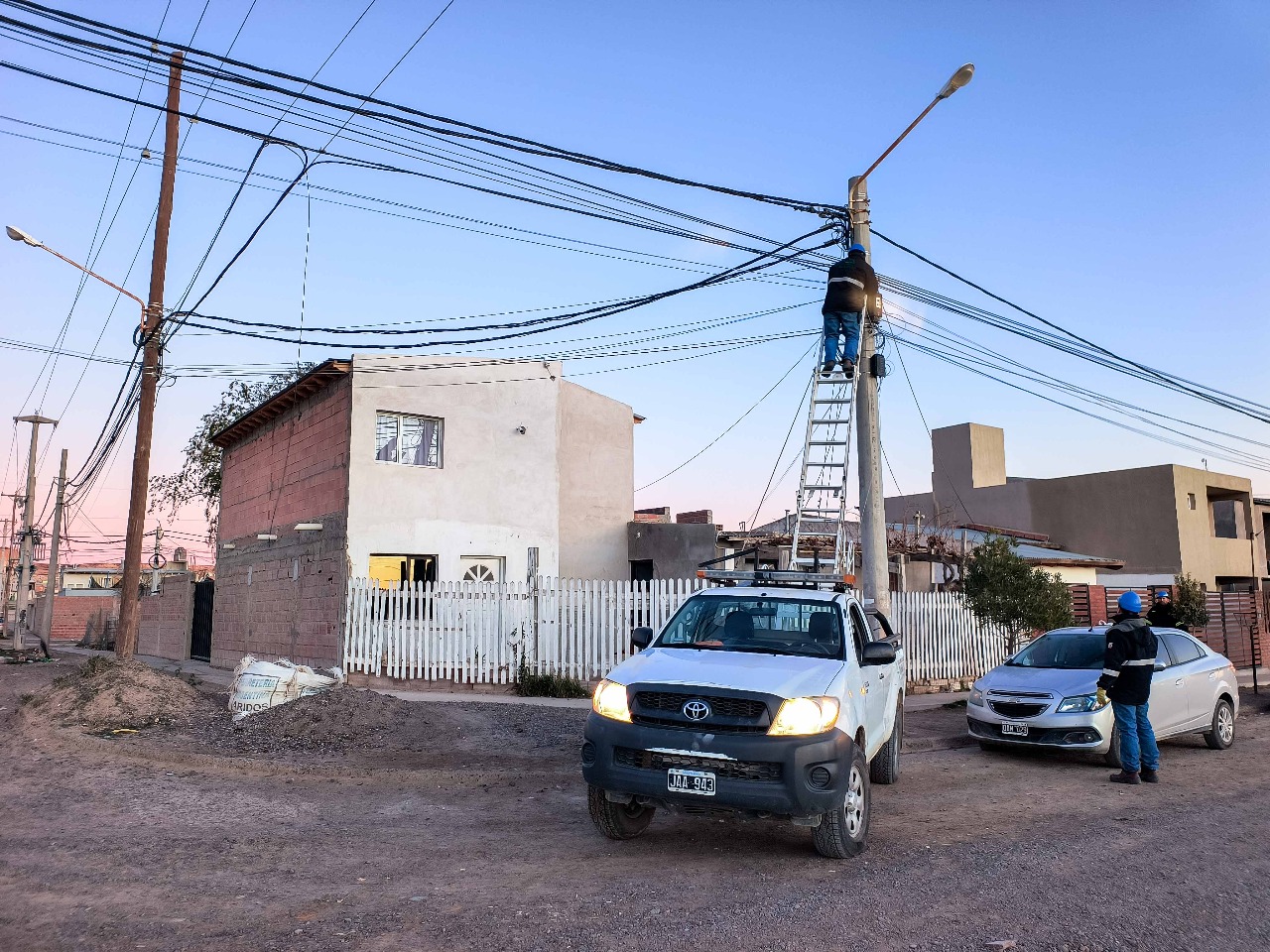 Servicoop eliminó conexiones clandestinas en la zona oeste de Madryn