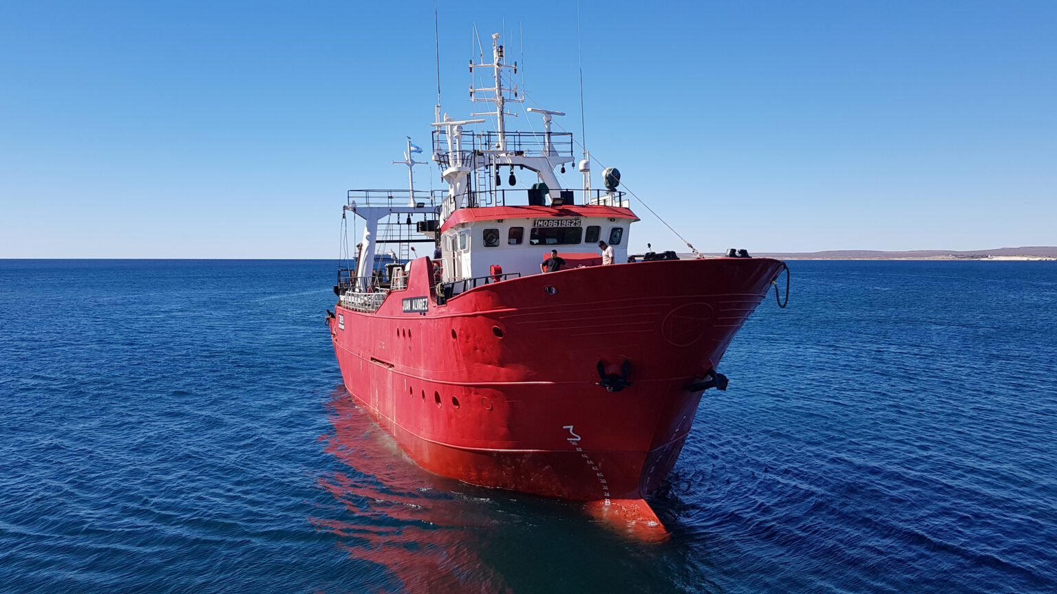 Suspendieron la prospección de langostino