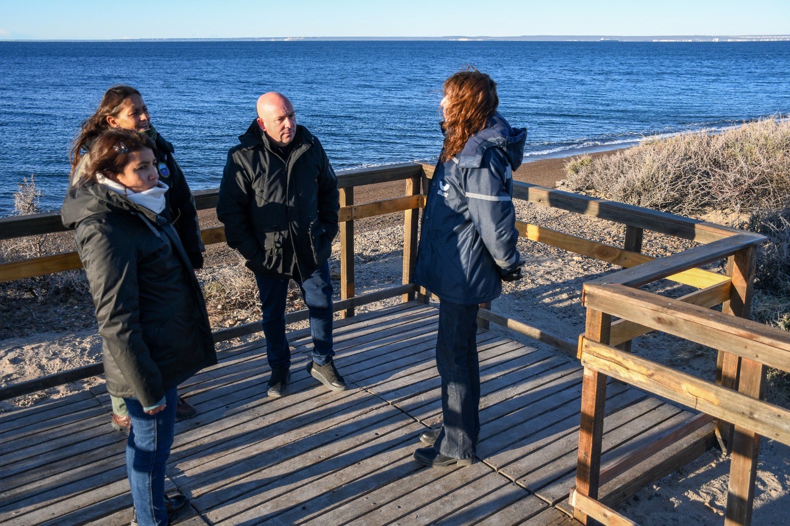 Sastre destacó las obras para poner en valor el Área Natural Protegida El Doradillo