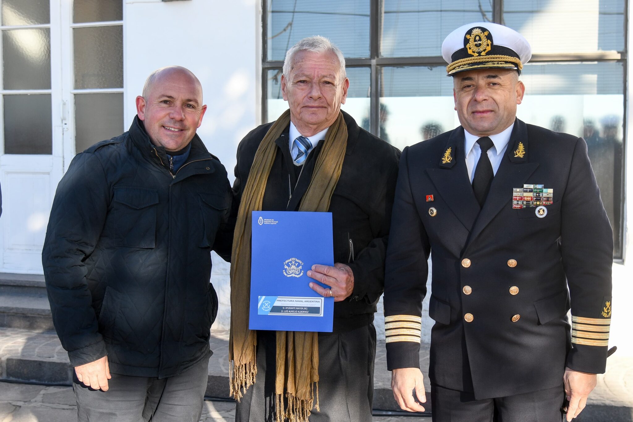 Sastre participó del acto por el Día de la Prefectura Naval Argentina