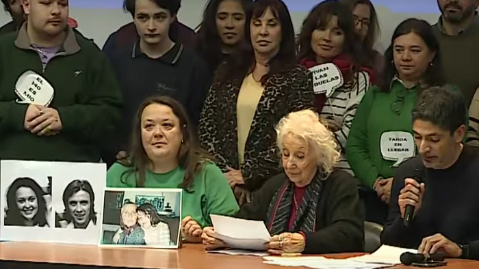 Abuelas anunció la restitución del nieto 140