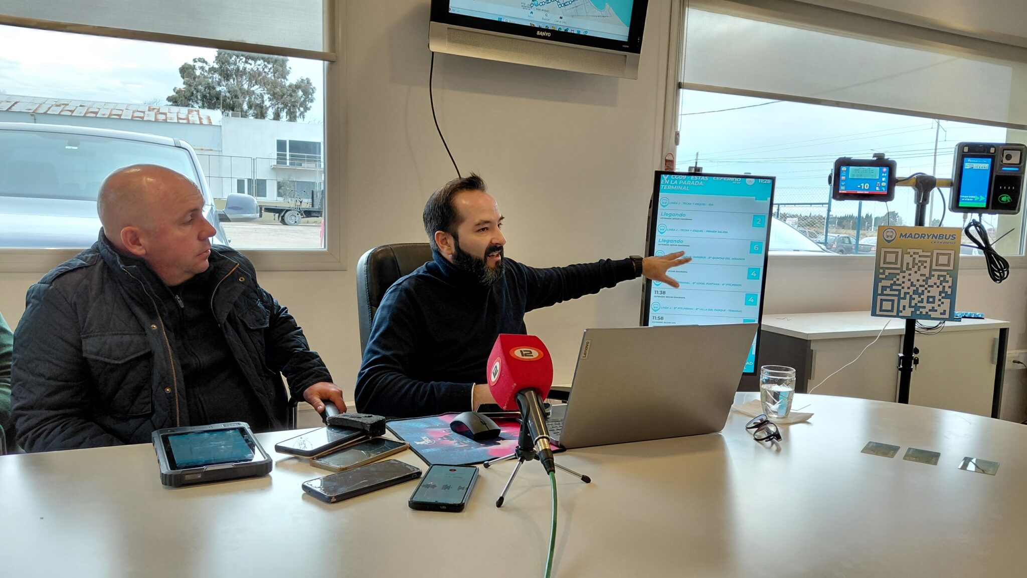Puerto Madryn suma tecnología para saber en tiempo real dónde está cada colectivo