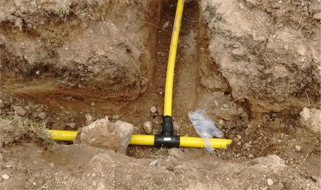 El barrio Progreso de Puerto Madryn avanza en la esperada instalación de la red de gas domiciliaria
