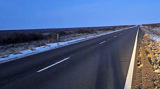 Estado de rutas en Chubut