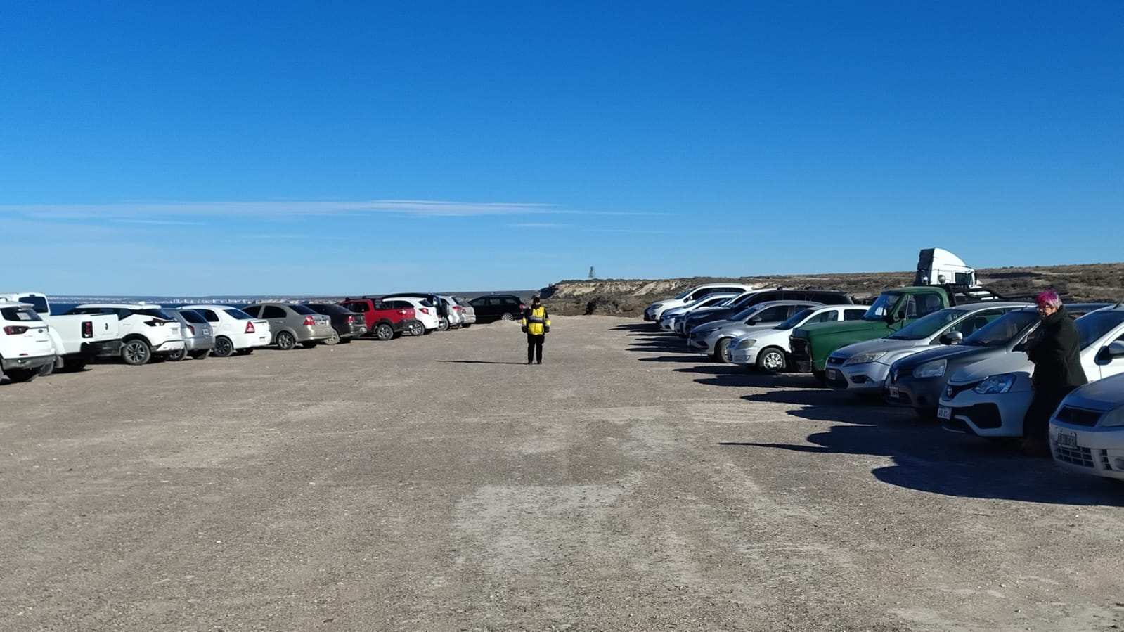 Intenso movimiento en El Doradillo: más de 550 autos en un solo día