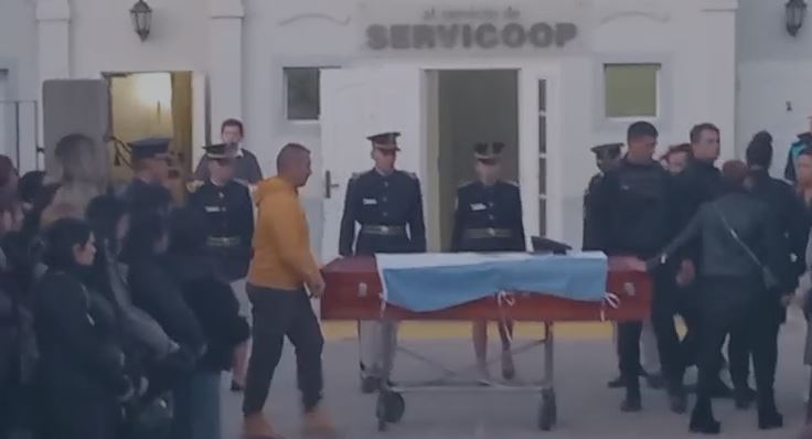 Dolor y homenaje: emotiva despedida a la sargento Marcela Tagariello