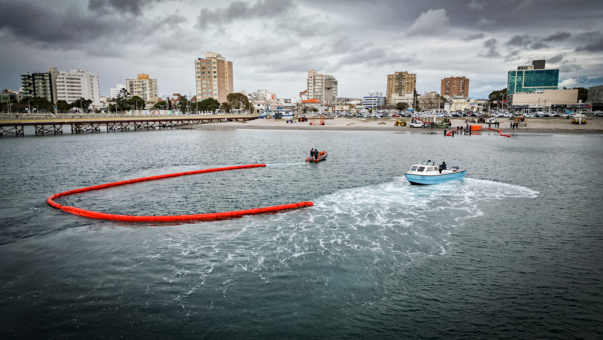 Puerto Madryn renovó su plan de respuesta ante incidentes ambientales