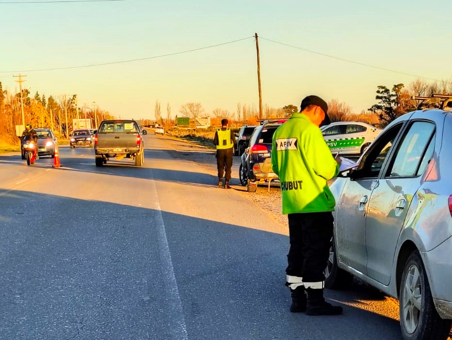 Finde XXL en Chubut: más de 8.600 controles, 63 conductores alcoholizados y 161 infracciones