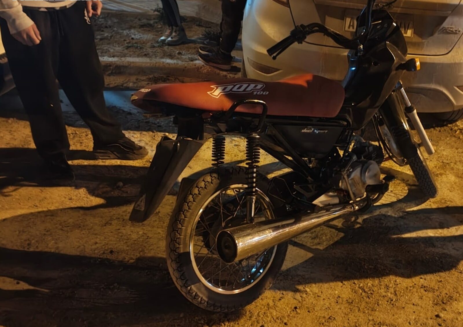 Puerto Madryn: vecinos atraparon a un menor que había robado una moto
