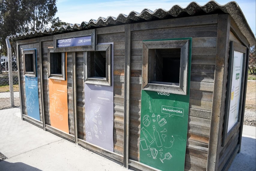 “La Laguna” ya cuenta con un Ecopunto y un centro de carga solar para celulares