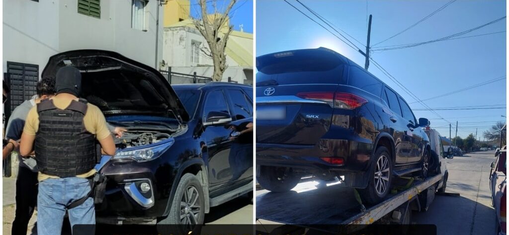 Secuestran en Puerto Madryn un vehículo con numeración adulterada y documentación apócrifa