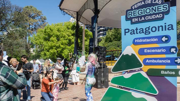 Cinco productores chubutenses participaron dela Feria de las Regiones en Buenos Aires