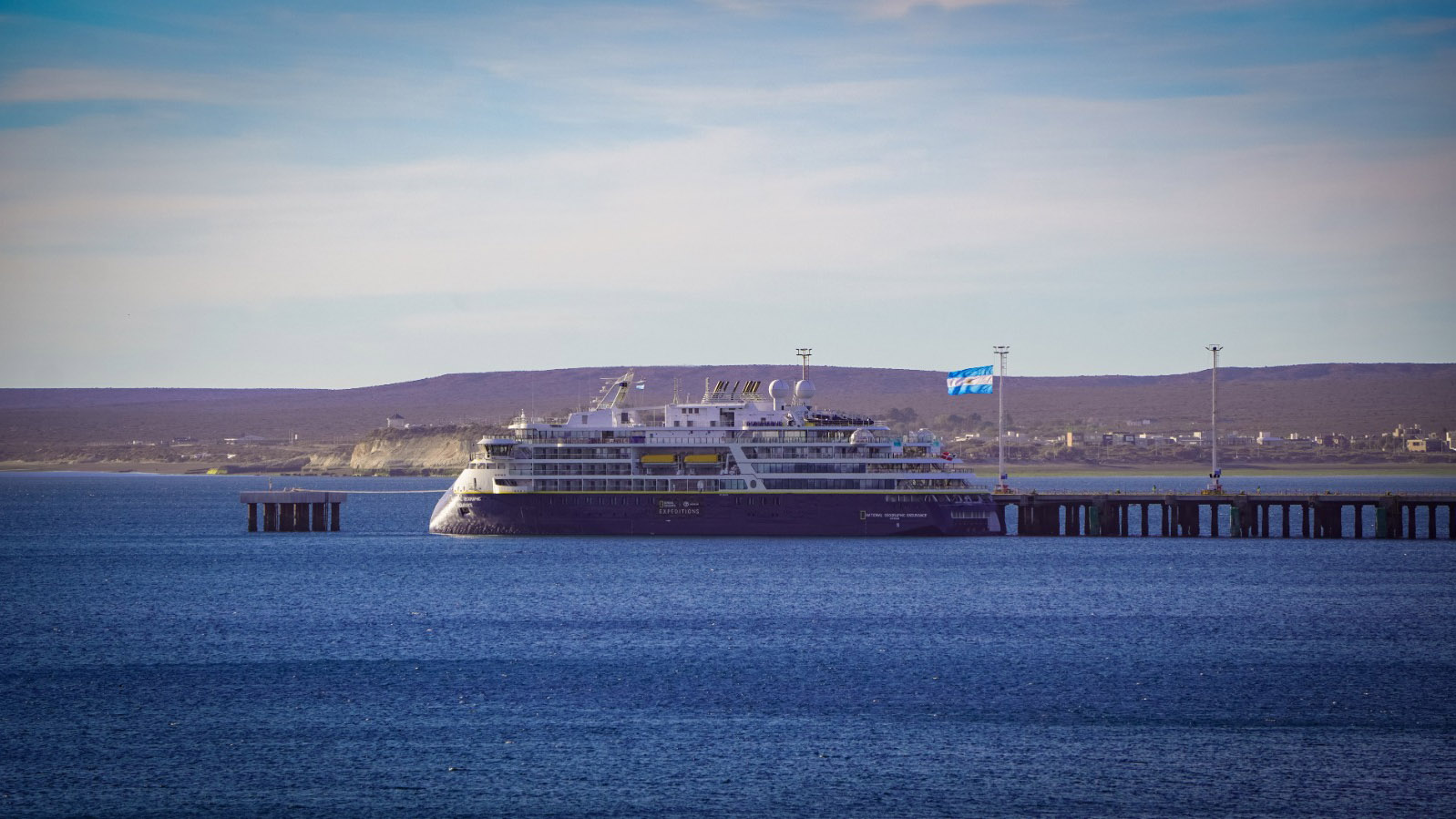 Comenzó la temporada de cruceros en Chubut