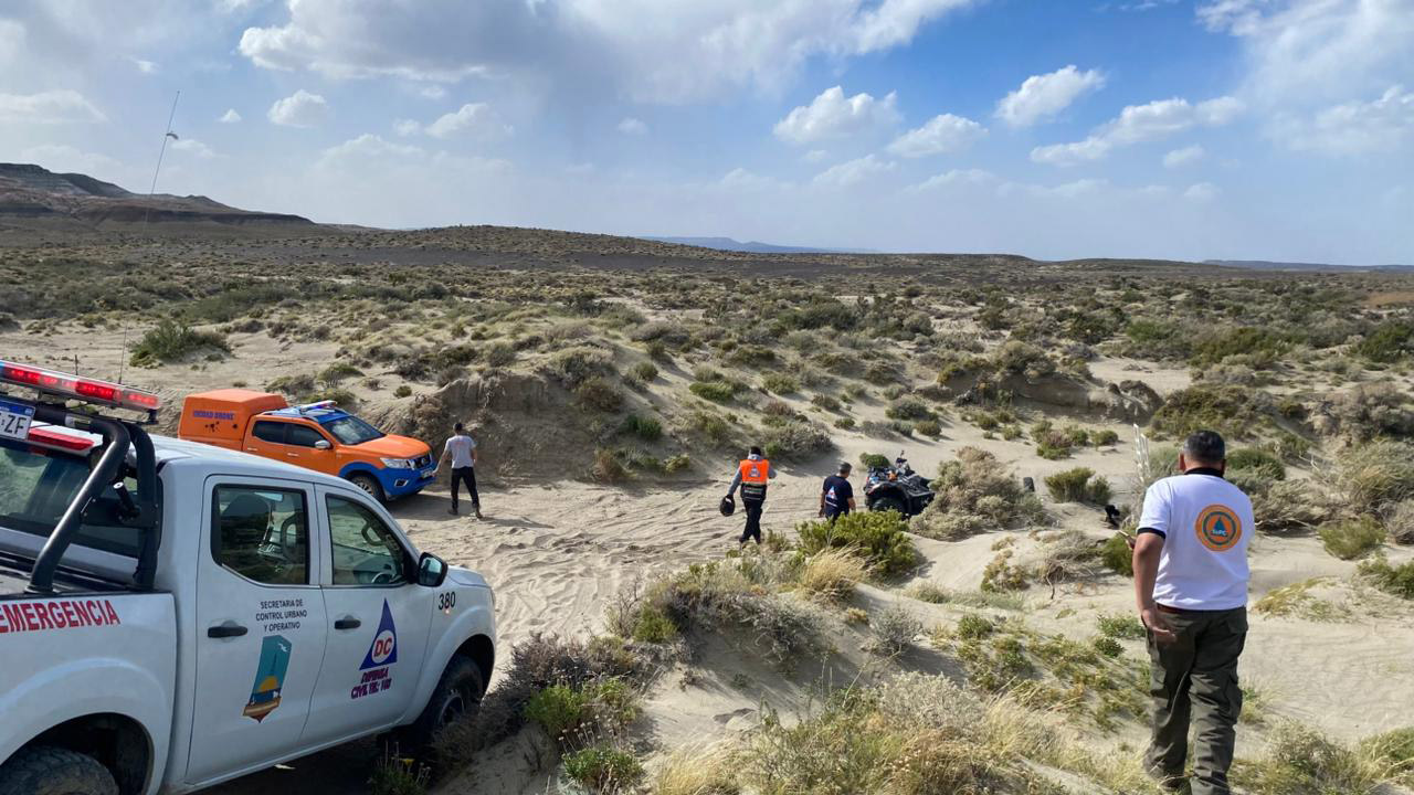 Intensifican la búsqueda de una pareja de Comodoro Rivadavia