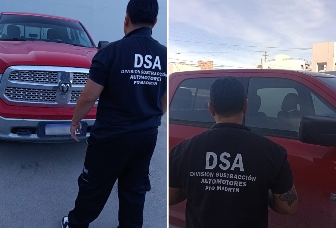 Secuestran en Madryn una camioneta con pedido de captura por narcotráfico