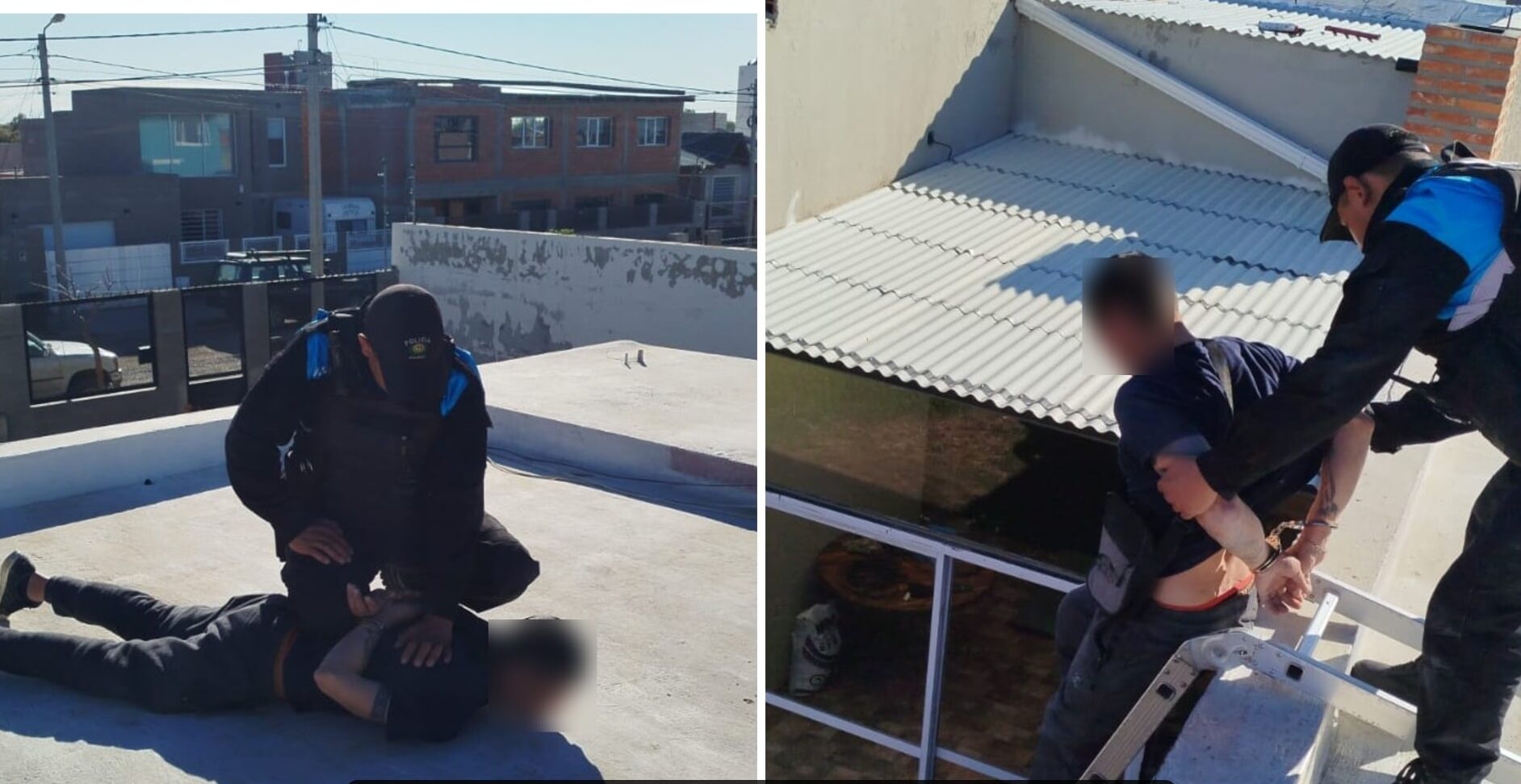 Intento de robo y persecución en Km. 8: un hombre fue detenido por la Policía
