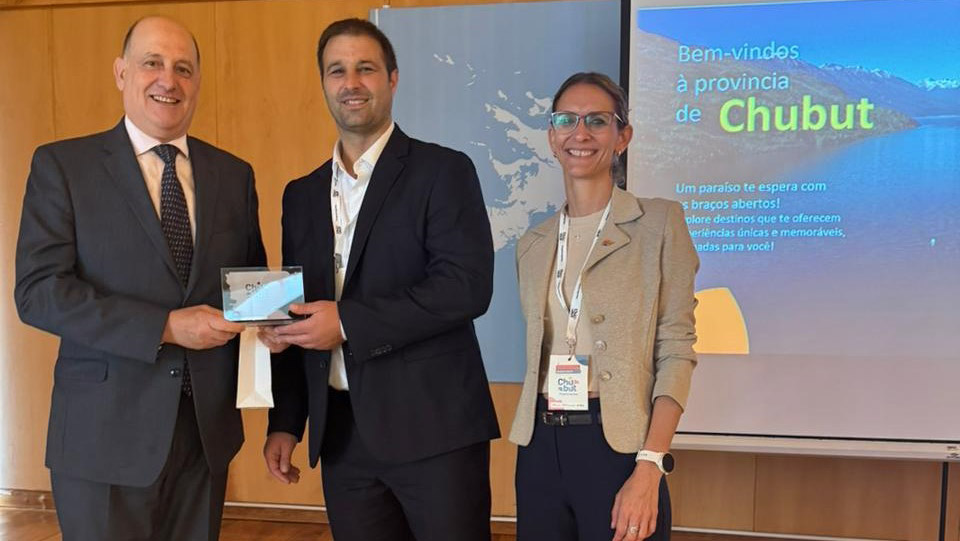 Chubut presentó su potencial turístico en una gira por Brasil