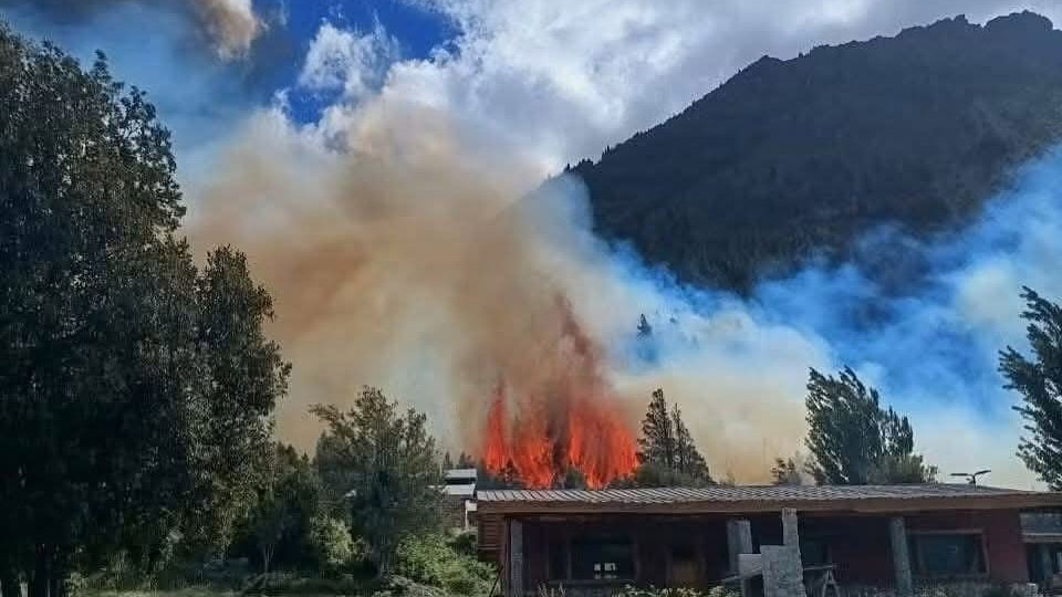 Incendios en la Comarca Andina