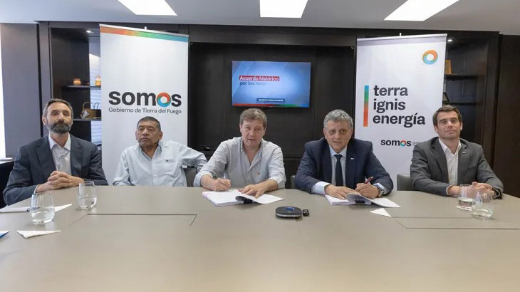 YPF formalizó la cesión de sus áreas en Tierra del Fuego a la estatal Terra Ignis