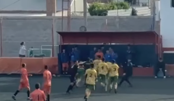 Nueve imputados por la violenta agresión a un árbitro en un partido de la Liga del Valle
