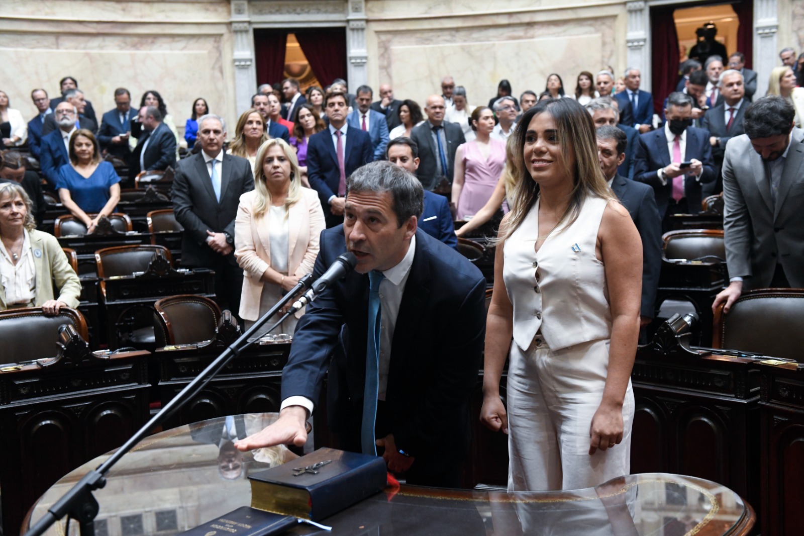 Luque juró como Diputado Nacional