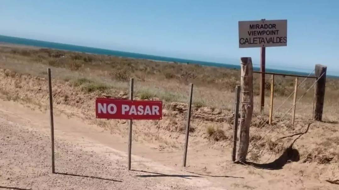 Escala el conflicto por el cierre de miradores en Península Valdés