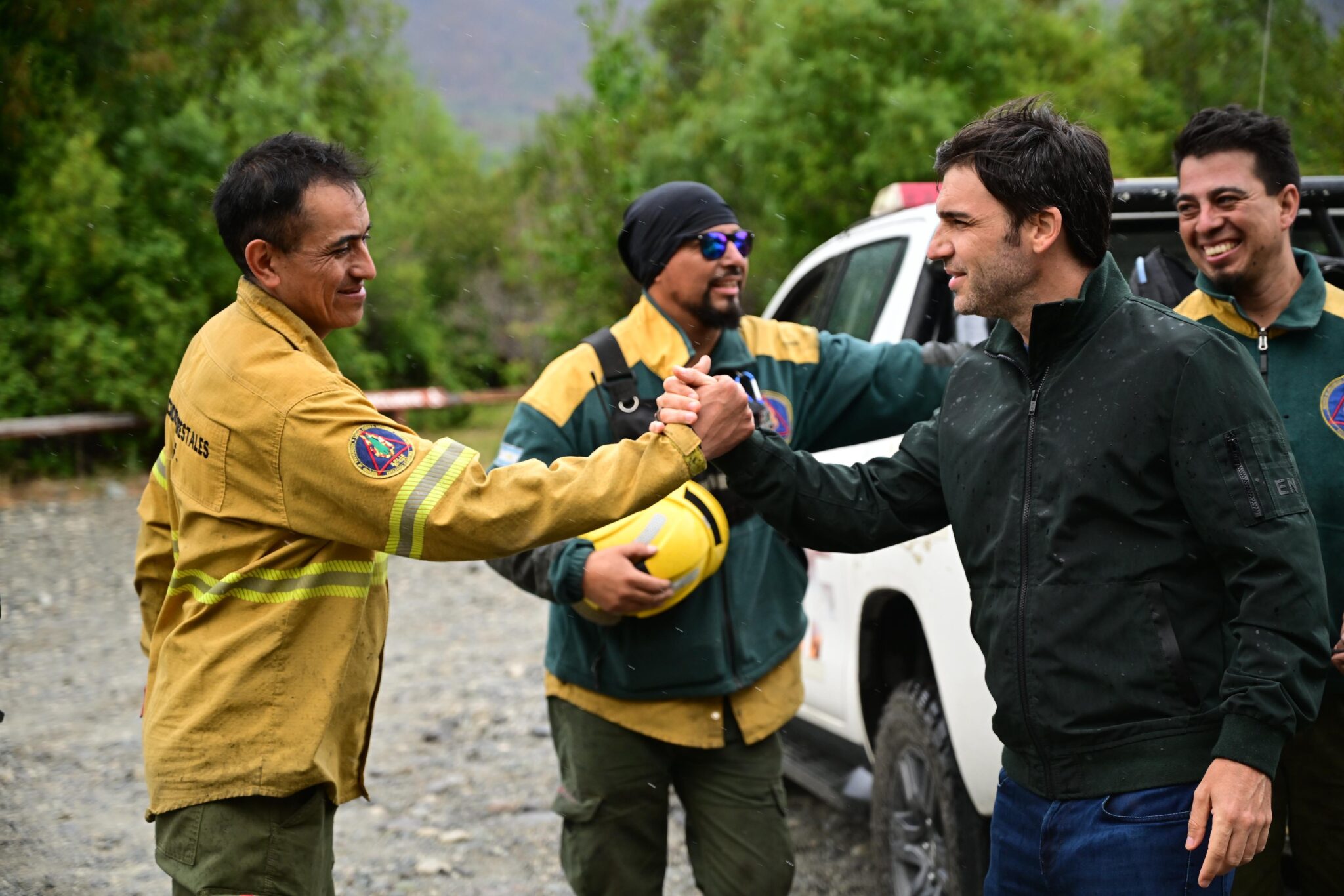 Torres confirmó que el incendio en Puerto Patriada está contenido