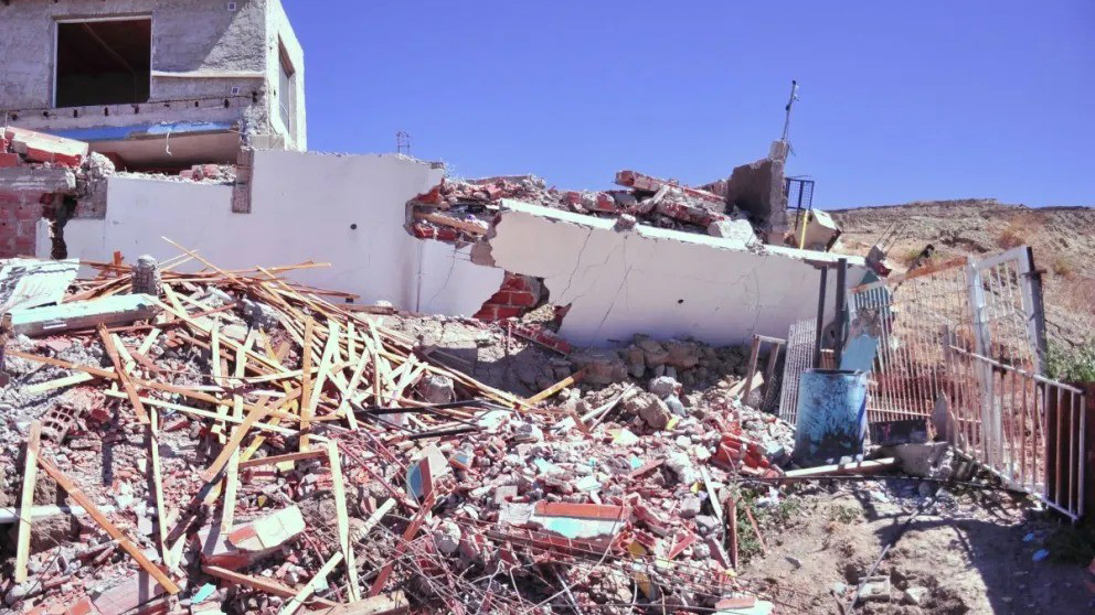 Declaran emergencia geológica y urbanística tras derrumbe en Comodoro Rivadavia