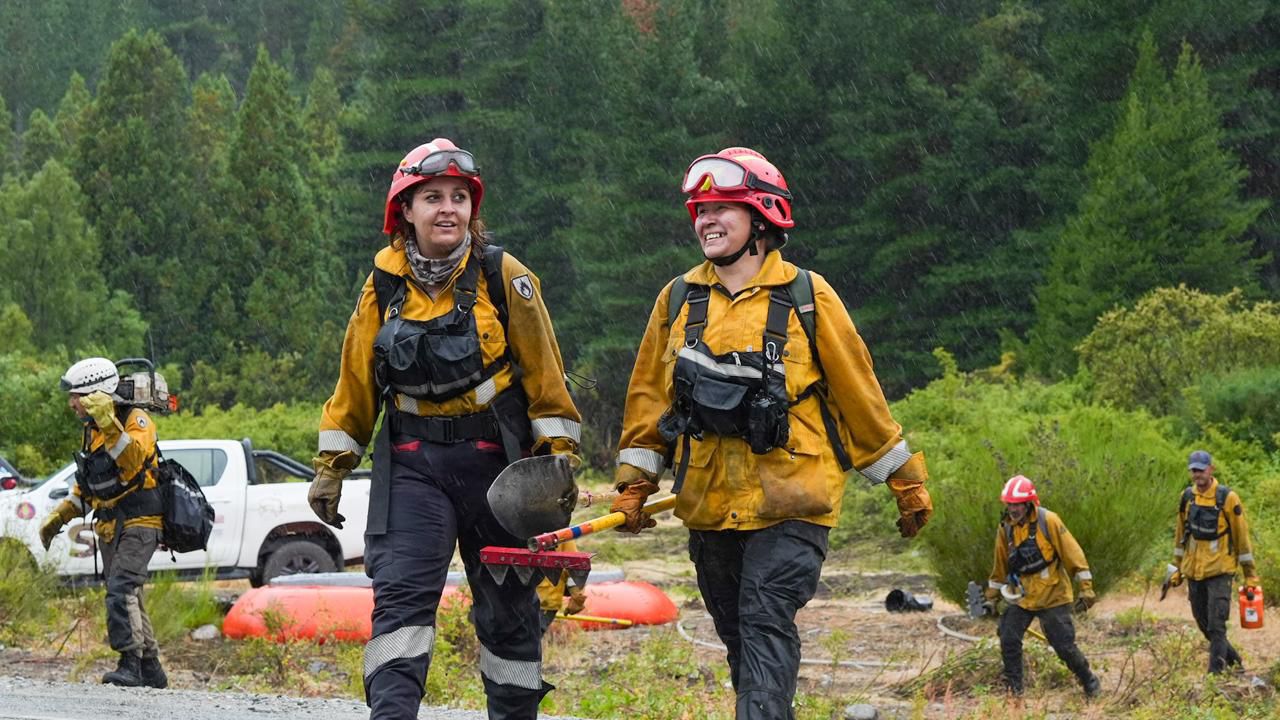Controlaron el incendio de Puerto Patriada y Los Alerces