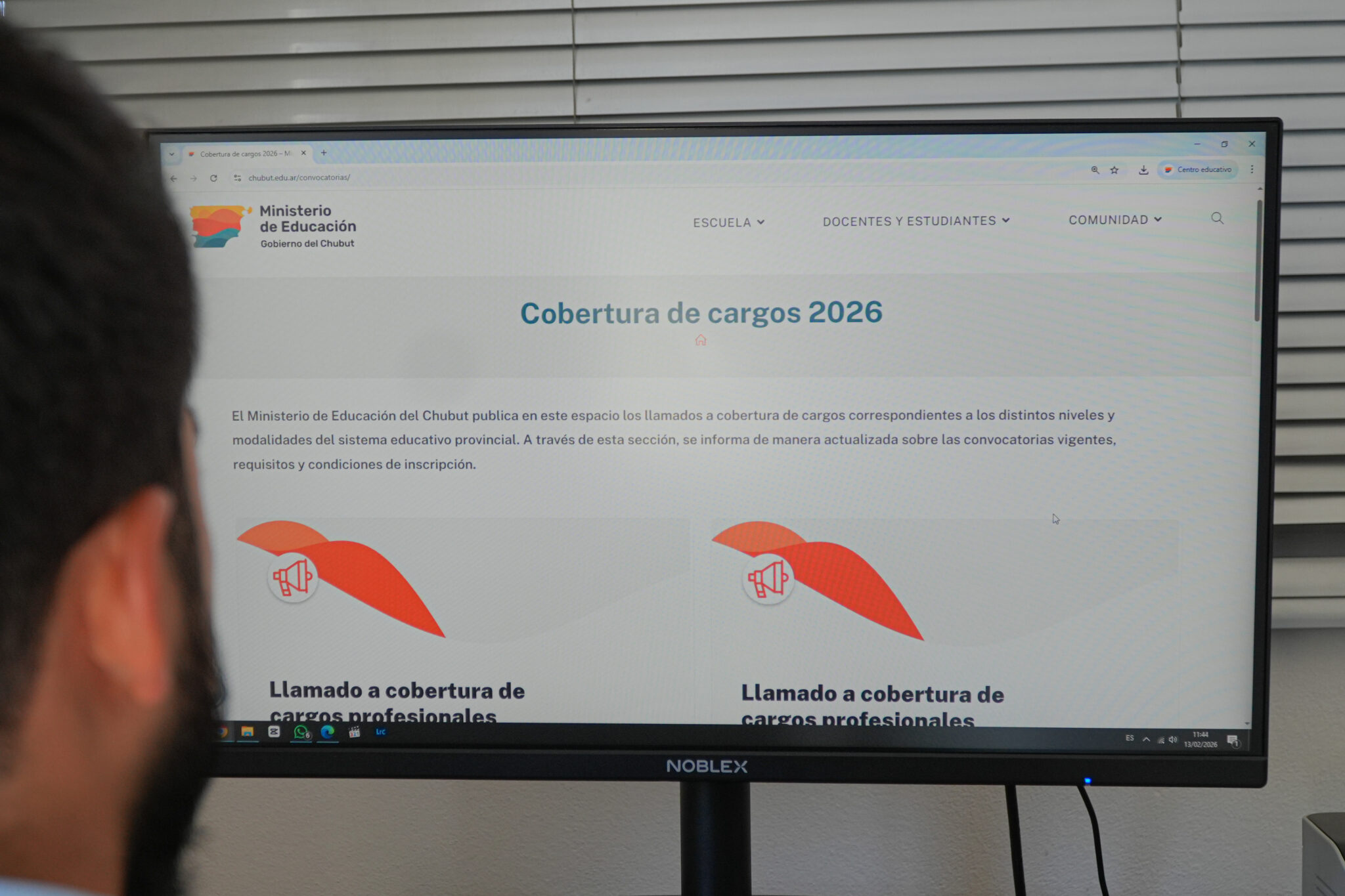 Abrieron la convocatoria para cargos de inglés en primarias