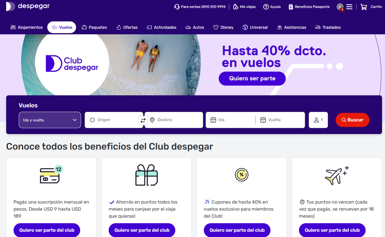 En Comodoro confirman una multa contra Despegar