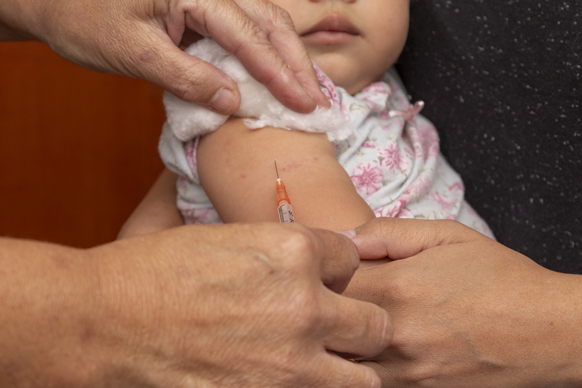 Se adelantó aplicación de dosis de la vacuna Triple Viral