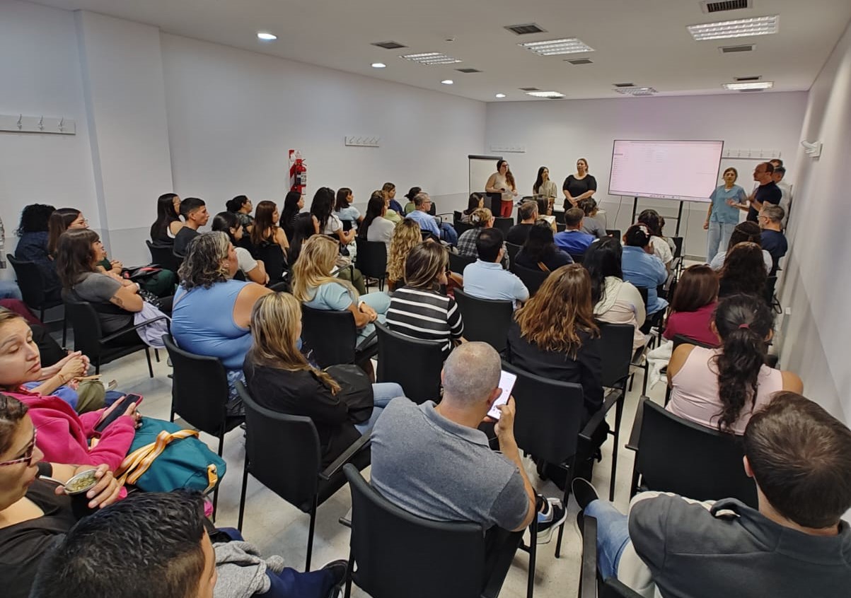 Continúan las capacitaciones en el hospital Humphreys