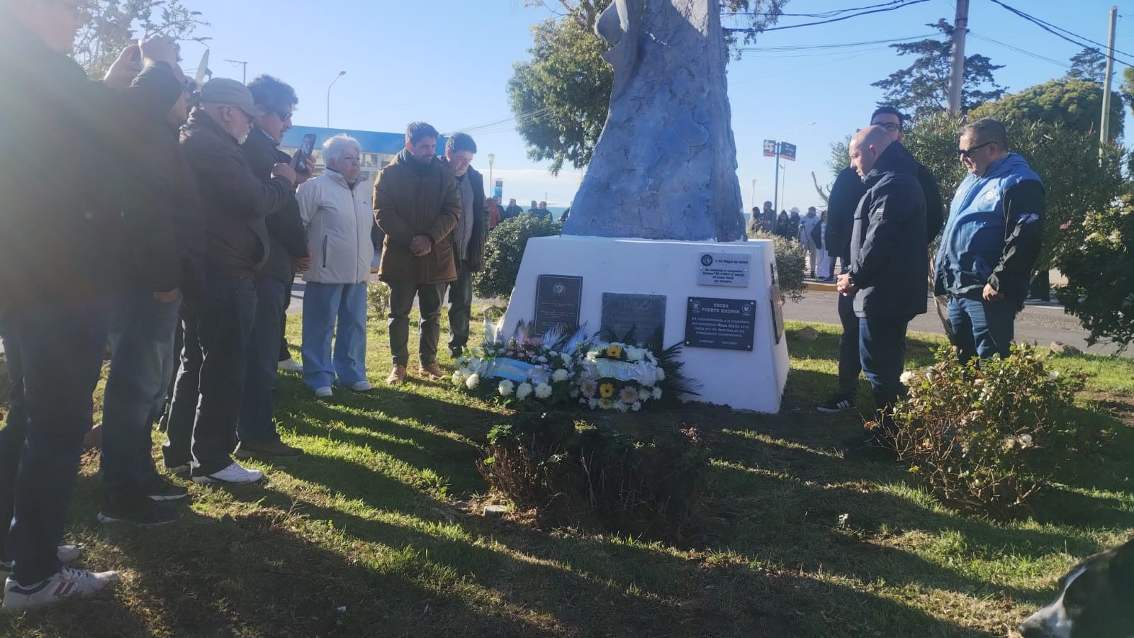 Conmemoración por el Día del Trabajador en Puerto Madryn