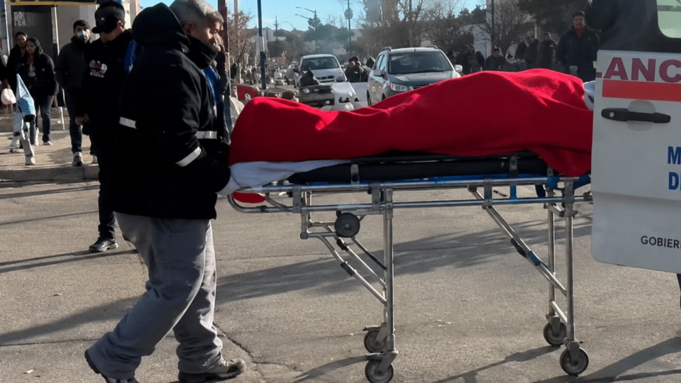 Una mujer lesionada tras un choque en Trelew