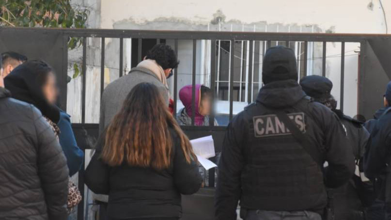 Desalojaron una propiedad usurpada en Trelew
