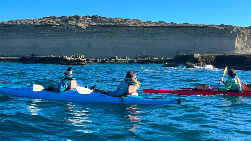 Buscan regular la actividad de los kayaks en Península Valdés