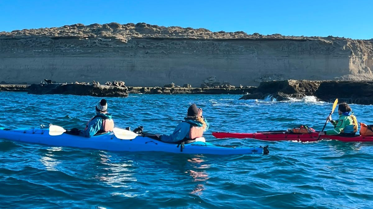 Buscan regular la actividad de los kayaks en Península Valdés