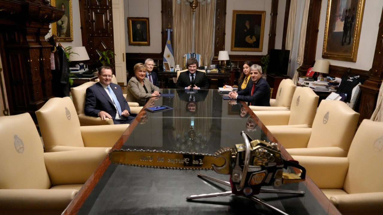 Georgieva respalda el programa económico de Milei