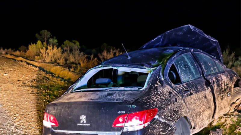 Funcionario de Chubut herido tras violento incidente vial